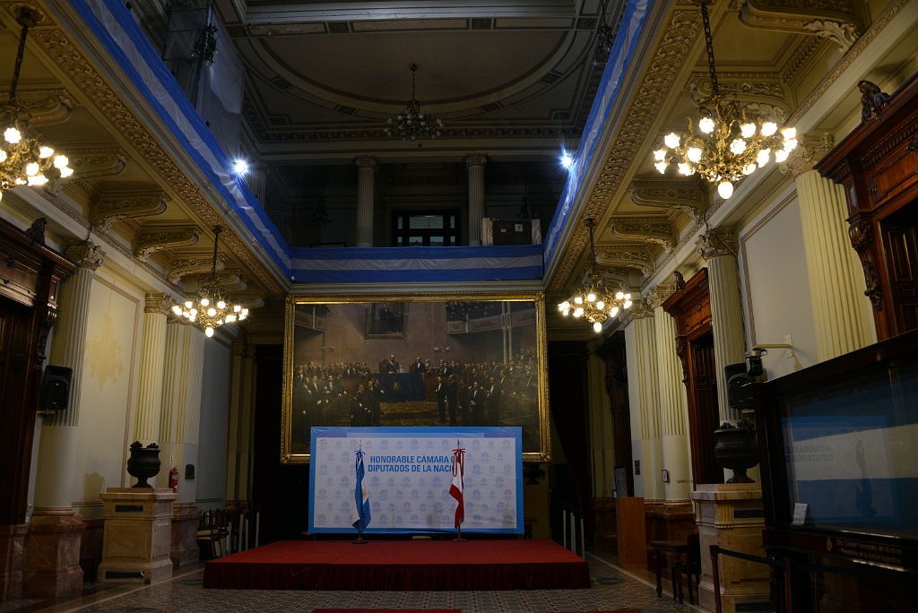 18 The National Congress Tour Starts In The Salon de los Pasos Perdidos Buenos Aires